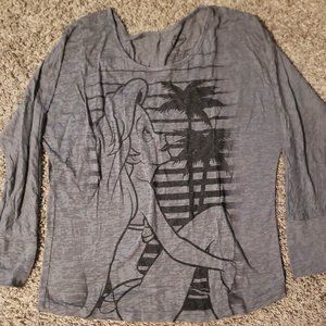 Long Sleeve Little Mermaid Ariel T-shirt